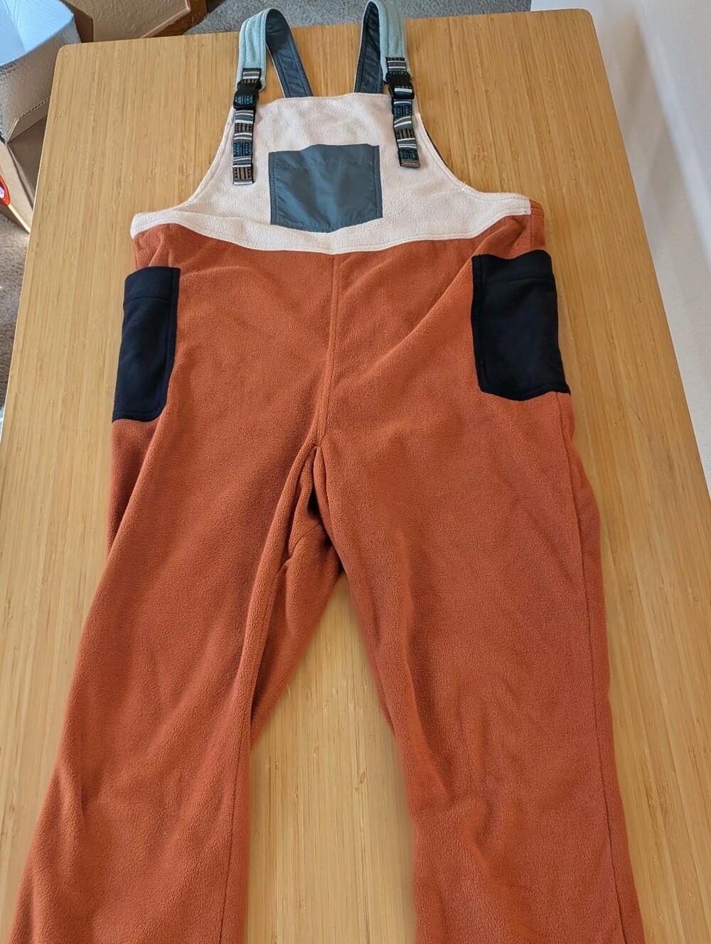 KAVU Colorblock Overalls - Picture 3 of 6
